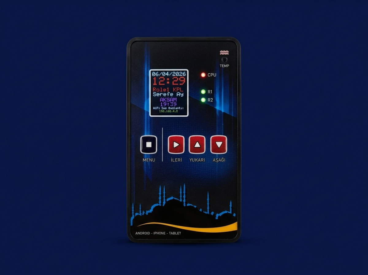 Cami Kontrol Otomasyonu Detay